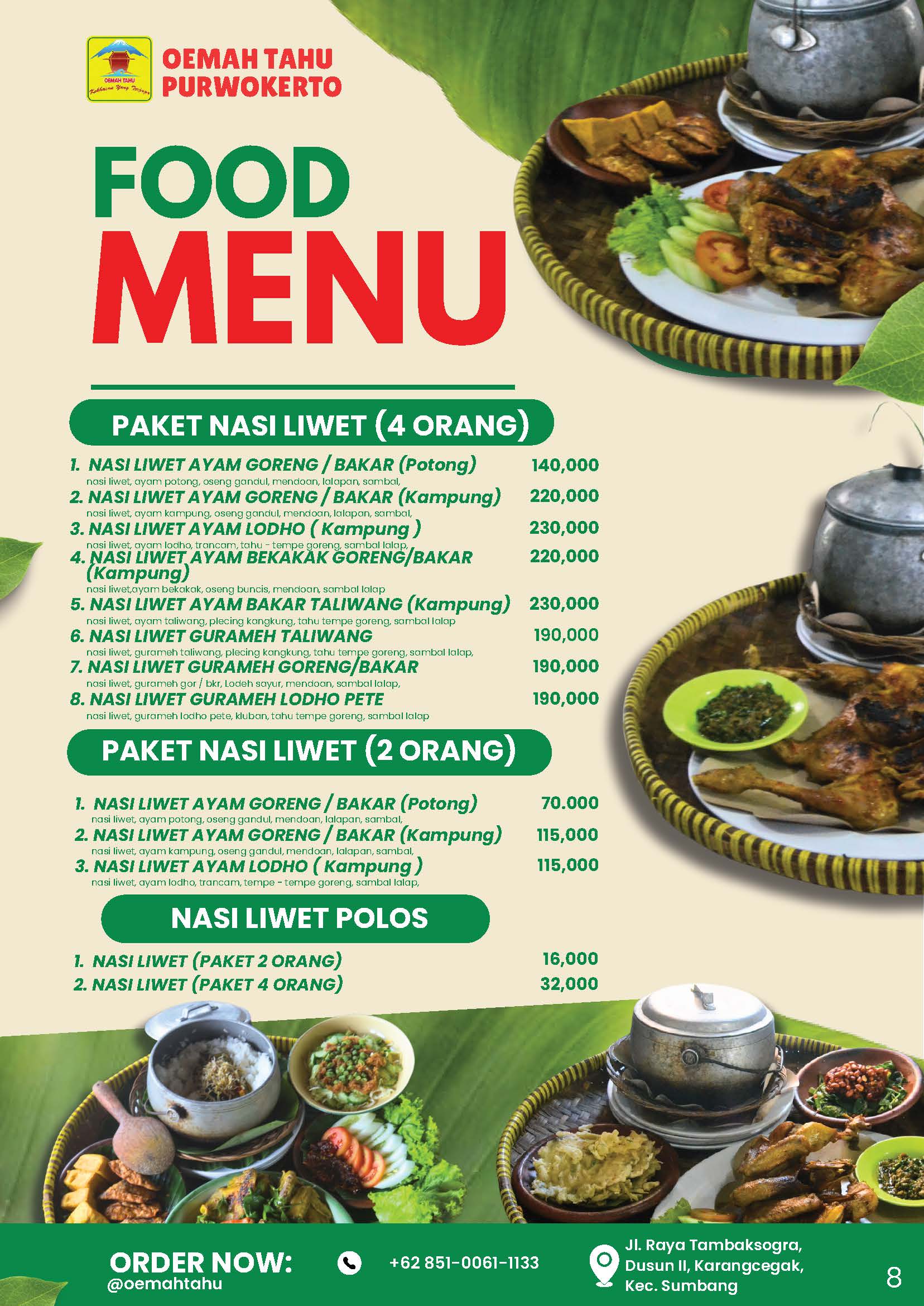 PAKET NASI LIWET